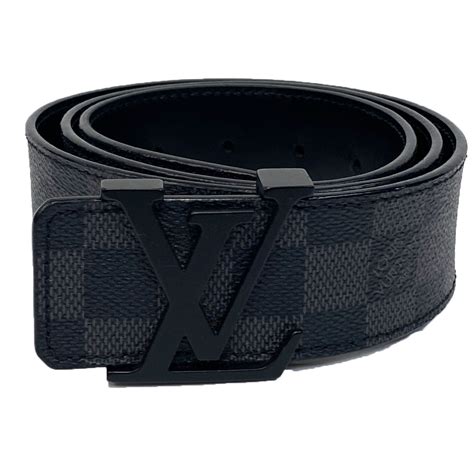 lv checkered belt|lv initiales 40mm reversible belt.